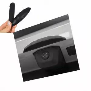 차량 후방카메라 빗물 가리개 실리콘 비 방지 쉴드 무타공빗물가리개 차량외장관리 후방카메라레인쉴드