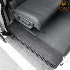 PV5 카고 패신저 펠트 카본 원단 도어스텝 커버 스크래치 방지 차량 보호 용품