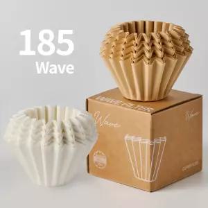웨이브 커피필터 커피여과지 185 B100매 블루보틀 오리가미 칼리타 드리퍼 핸드드립필터