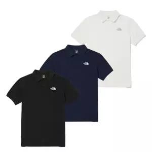 THE NORTH FACE 노스페이스 NI7PQ12 남성 올데이 클래식 반팔 폴로카라 티셔츠 111349