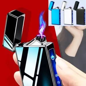 새로운 라이터 빛불 열선NO 깔끔한 반영구적 신사 플라즈마 라이터 USB충전식 선물용