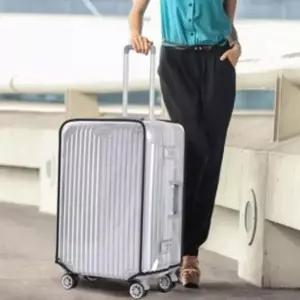 캐리어커버 투명 방수 20형 기내용 캐리어케이스