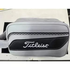 타이틀리스트 파우치백 그레이블랙