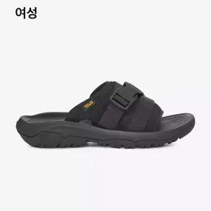 [테바 본사공식] 여성 허리케인 버지 슬라이드 (BLK) STVF2316210-BLK