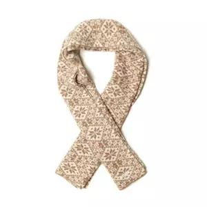 눈꽃 디자인 남자 여성 목도리 커플 시밀러룩 코디