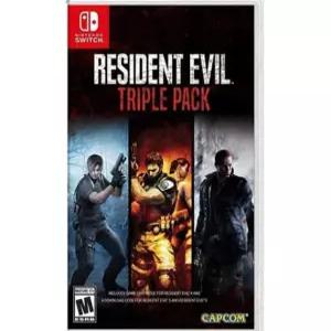 중고 [스위치] 레지던트 이블 트리플팩 4+5+6 합본 (RESIDENT EVIL TRIPLE PACK) 바이오 하자드 해외판 닌텐도