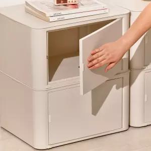 씨밀렉스 원터치 리빙박스 래폴드 수납함 펜트리 생활용품 정리함