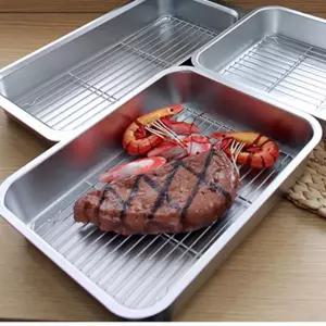 생선 삼겹살 새우 튀김 바트 스텐 뚜껑 트레이 대/나눔통/고기/반찬/받드/사각/주방/보관/소분/식자재/야채