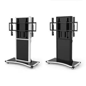 이동식TV거치대 대형TV 전자칠판 스탠드 86-98인치 전동식 높이조절 EMS-1W