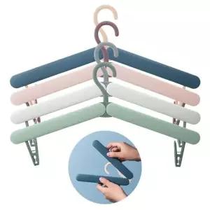 휴대용 접이식 빨래집게 폴딩 옷걸이 여행용 바지걸이 치마걸이 양말걸이 여행용옷걸이