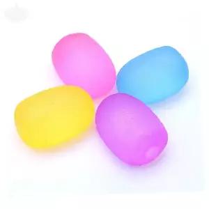 투명 젤리 타입 말랑말랑한 감촉 쫀득한 스퀴시 공 손가락 운동 힐링 감각 자극