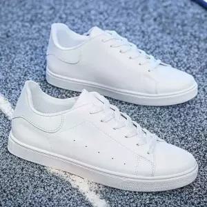 남성단화 남녀공용 기본 스니커즈 단화 깔끔한 디자인 청바지코디 커플신발 일상화