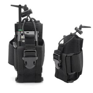 워키 토키 파우치  홀스터 모토로라 스테이션 커버 접촉 장치 케이스 호환  범호환  무선 라디오 도어 홀