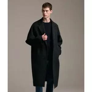 제로라운지 [수입원단]해리스트위드 싱글 코트 다크그레이 1982439