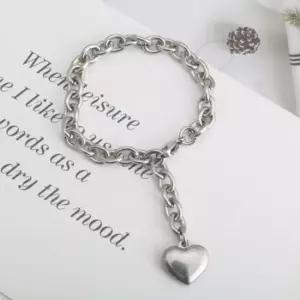 헬스 하트참체인 써지컬스틸 팔찌 요가 운동 운동타이머 스터디