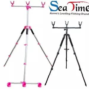 원투 낚시 삼각 거치대 서프 스탠드 각도 조절 샌드폴 받침 장비