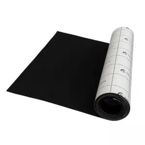 접착식 스펀지 스판 스웨이드 다용도 145cmx25cm 블랙