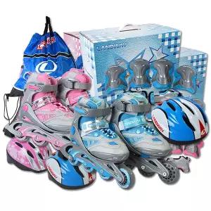 랜드웨이 코멧 아동용 인라인스케이트 콤보세트