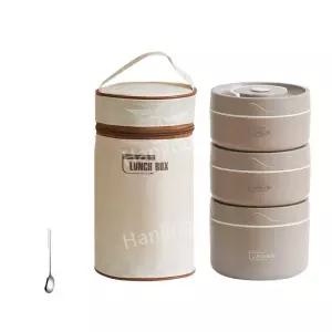 도시락통 학생 스텐 직장인 식사통 핸들 보온 휴대용 도시락 용기 스테인레스