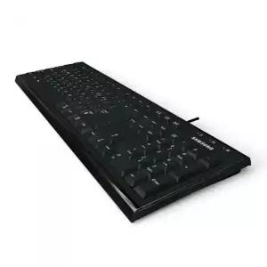 삼성 유선 키보드 SPA-JKABUB 블랙 USB 06키 저소음 무소음 사무용
