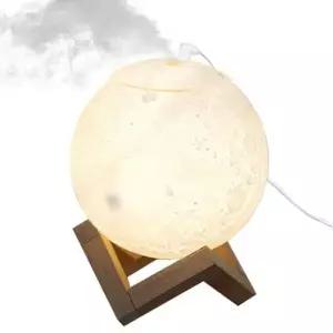 듀플렉스13MH 보름달 문 초음파가습기 3색무드등