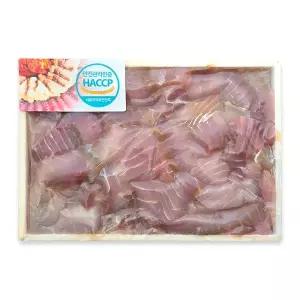 [나주수산]더일품홍어 몸살1kg 북해도산 중간삭힘