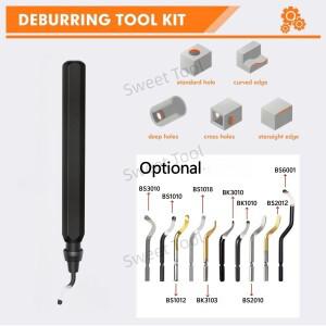 디버링 툴 세트 RB1000 블랙 메탈 핸들 1 10 11 스위블 날 블레이드 포함 금속 PVC 배관 3D 프린팅 플라스