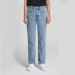 연청 스판 밴딩 데님팬츠 스트레이트핏