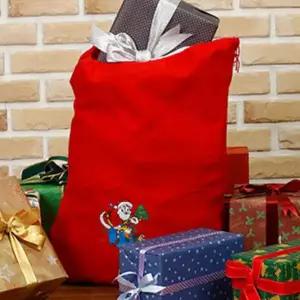 대형 산타클로스 선물 보따리 레드 크리스마스 선물 보따리 어린이집 성탄절