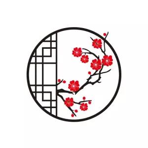 벽장식 소품 북유럽 중국홍등 앤틱 철제