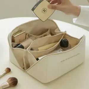 휴대용 가죽 여행용 화장품 정리함 파우치 메이크업파우치