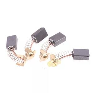 10개 각도 그라인더 카본 브러쉬 7x11x17mm 전동 공구 모터 예비 부품