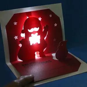 SA LED입체카드(5인세트) 크리스마스 (SA)