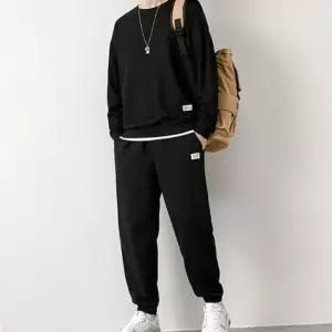 2컬러 밑단 레이어드 디자인 가을셋업 맨투맨 맨투맨티셔츠 셋업