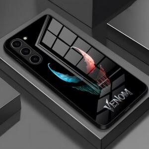 마블 V베놈 폰 케이스 삼성 호환 S25 엣지 울트라 S23 S22 S21 S20 플러스 S24 FE A54 A53 A25 유리 커버