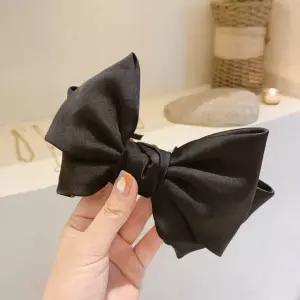 러블리큐티 왕리본 공단 헤어밴드 머리띠 BLH11