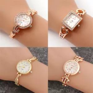 NGA 큐빅 러블리 팔찌 겸용 손목시계 팔찌시계