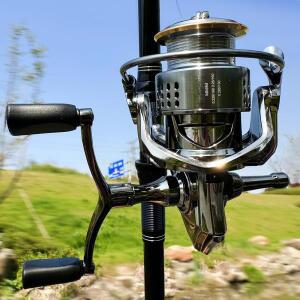 2000-4000시리즈 스피닝 낚시 릴 고속 5.2:1 기어비 더블 핸들 농어  매우 부드럽고 내구성이 뛰어남