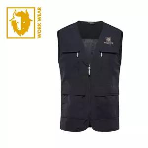 블랙야크 조끼 P-세이프베스트 망사조끼 블랙