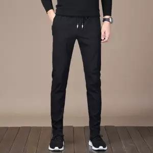 남성 세미 기모바지 직장인 외출 방한바지 보온바지 sqm2+7hvE