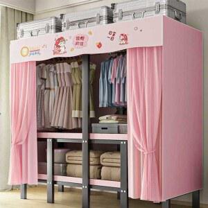 조립식 철제옷장 스탠드 앵글 시스템행거 무볼트 커튼 이동식 비키니 스테인레스 프런트 수납