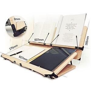 국내산 2단 책거치대 필기용 독서대 나이스통상 휴대용 204D 북스탠드 LWC4E6C5