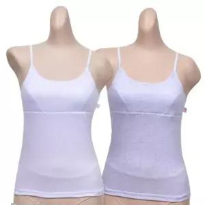 은은한 하트패턴 심플 데일리 주니어 끈 브라런닝