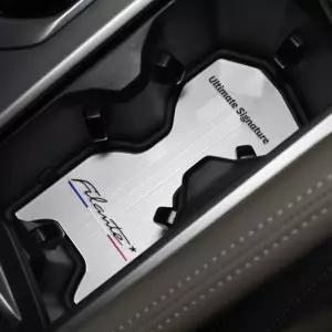 르노 필랑트 컵홀더 아크릴 로고 패드 커버 실내 튜닝 용품