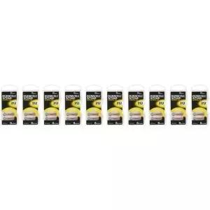 듀라셀 액티베어 보청기 배터리 312 사이즈 (80개입) 갈색