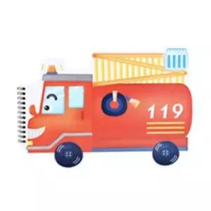 세종_모양 스케치북_소방차/끄적이는/관찰/생각/만들기/음식/과일/동물/탈것/표현/이미지/동글동글/재미