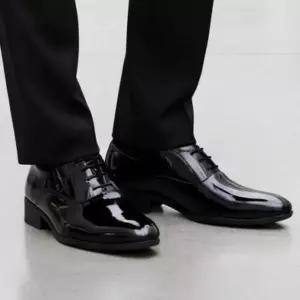 [알티피아]남성 에나멜 정장 구두 쿠션 데일리 광택 클래식 슈즈 남자정장구두