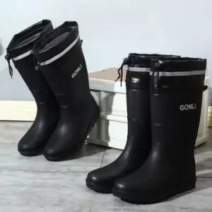 [패션] 장화 부츠 레인 데일리 가벼운 장마 방수 신발 끈조절