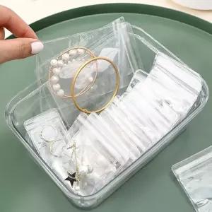 네일팁케이스 중형 악세사리 보관 파우치 20장 6X8cm 악세사리포장