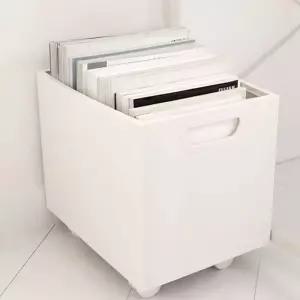 정리함 수납박스 히키스 오픈 이동식 책꽂이 북트롤리